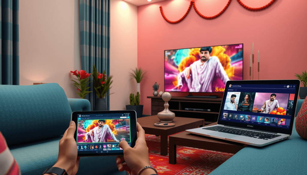 multi-device streaming enjoy ibomma bappam anywhere
