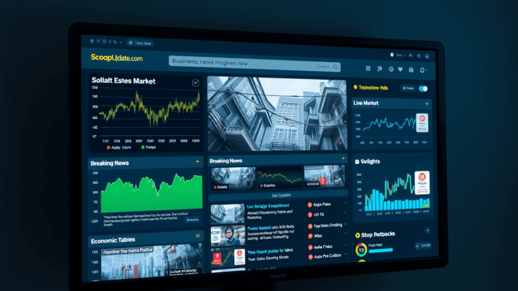 scoopupdates.com comprehensive coverage of business and market news