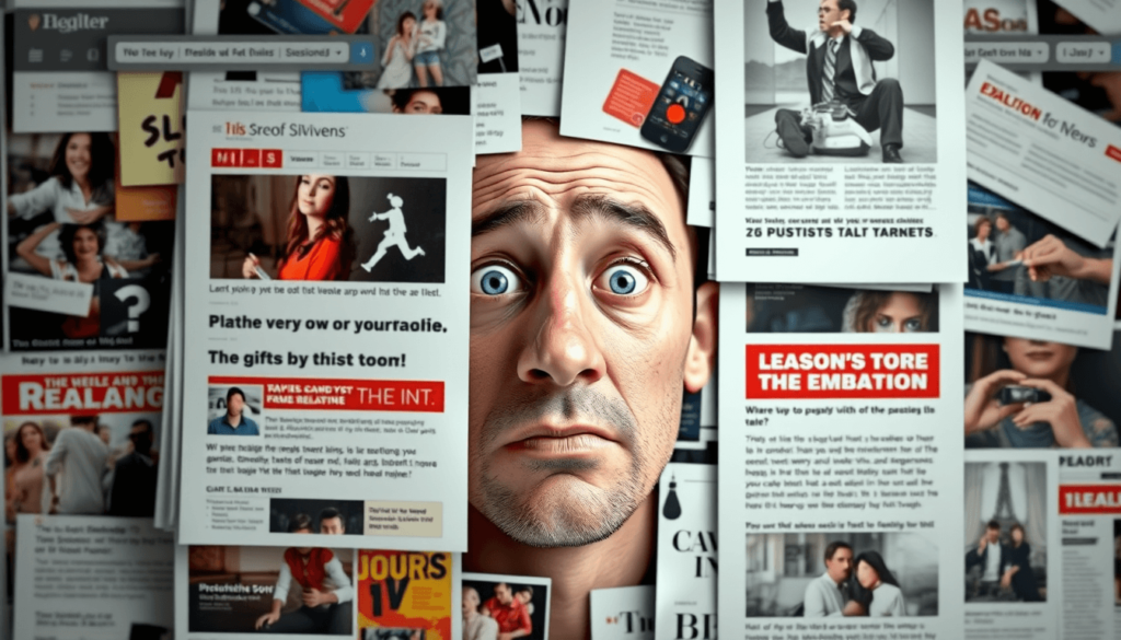 backstageviral.com content overload experience confused user facing pop-up ads and exaggerated headlines on backstageviral.com