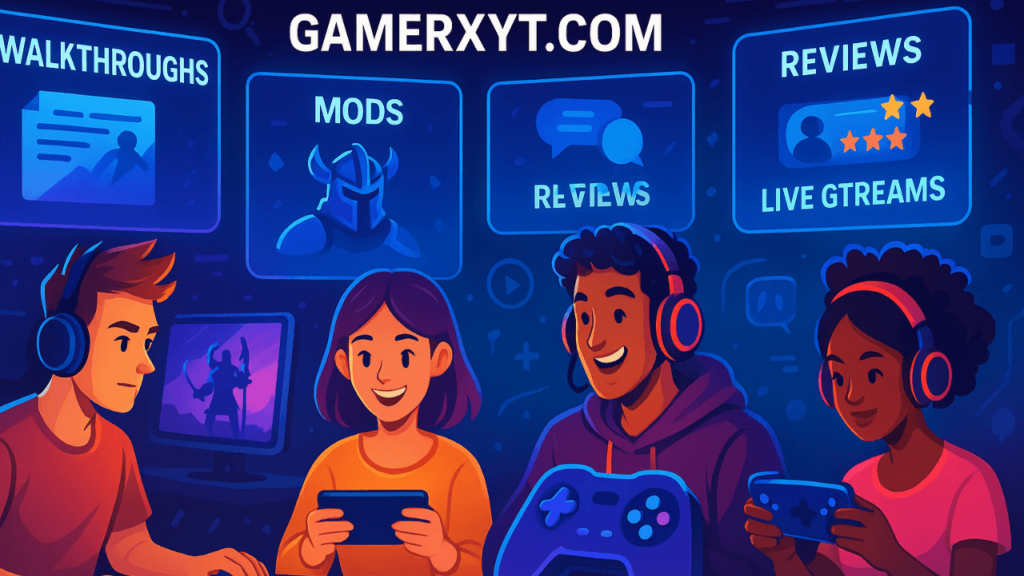 gamers exploring gamerxyt.com virtual interface gamers exploring gamerxyt.com virtual interface