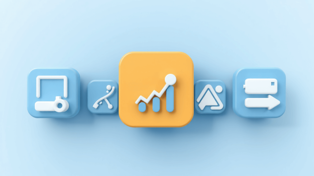 ltfs merc feature icons showing access, reviews, growth, learning, and reminders ltfs merc feature icons showing access, reviews, growth, learning, and reminders
