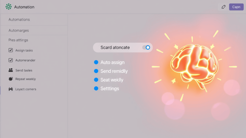 timewarp-taskus-automation timewarp taskus automation toggles with gears and brain icon.